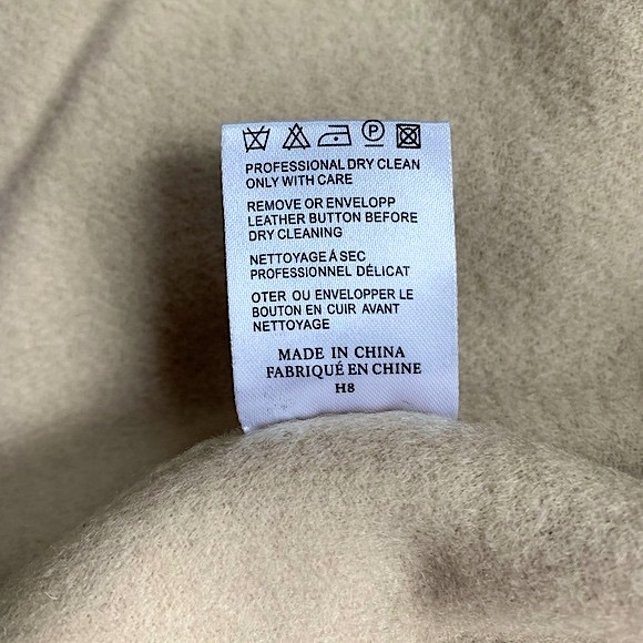 French Wool Cashmere Cape Coat - Picture 10 of 16